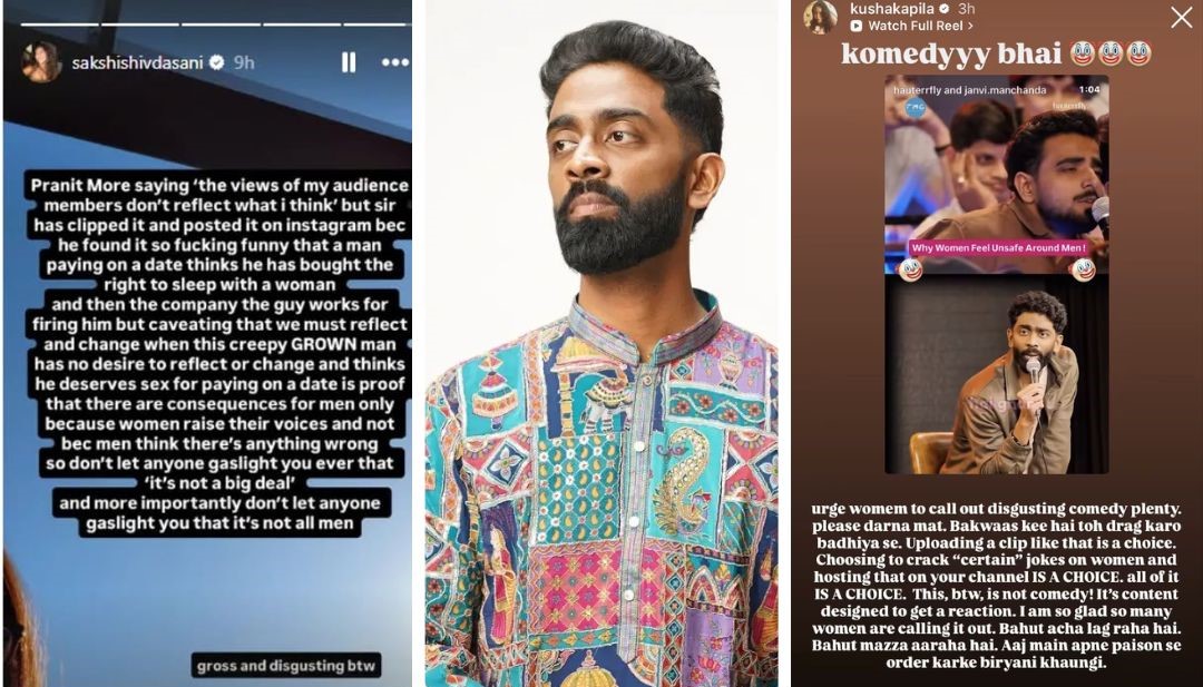 celebs react to pranit more controversy